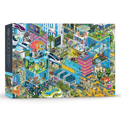 Megapont | 1,000 Piece Jigsaw Puzzle