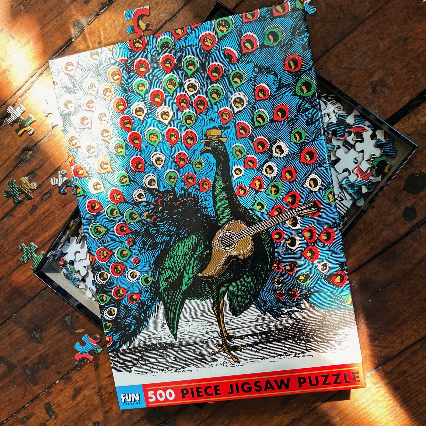 Peacock Strummer | 500 Piece Jigsaw Puzzle