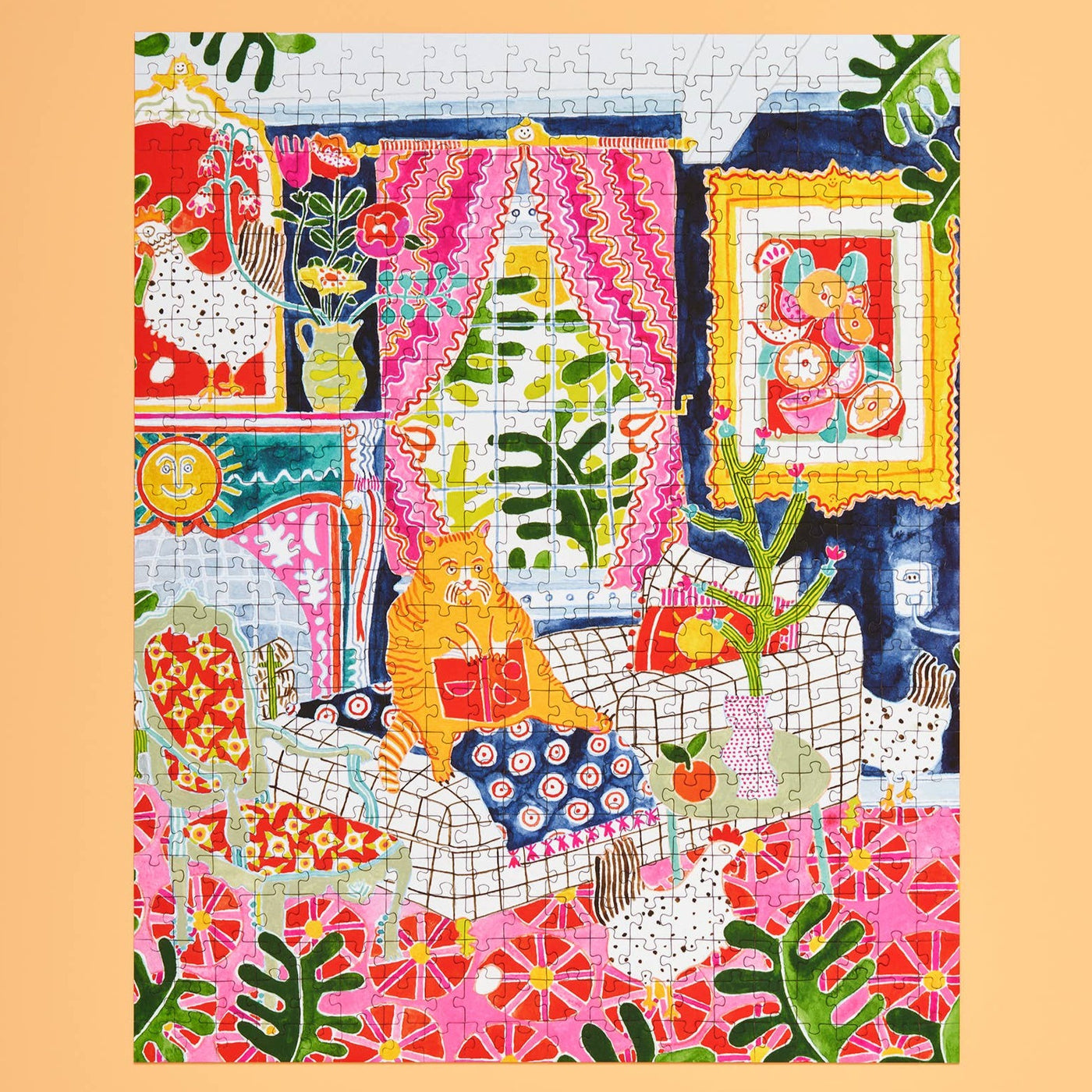 Ecstatic Motion by Priscilla Weidlein | 500 Piece Jigsaw Puzzle