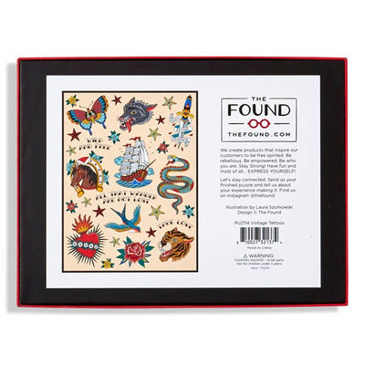 Vintage Tattoos | 500 Piece Jigsaw Puzzle