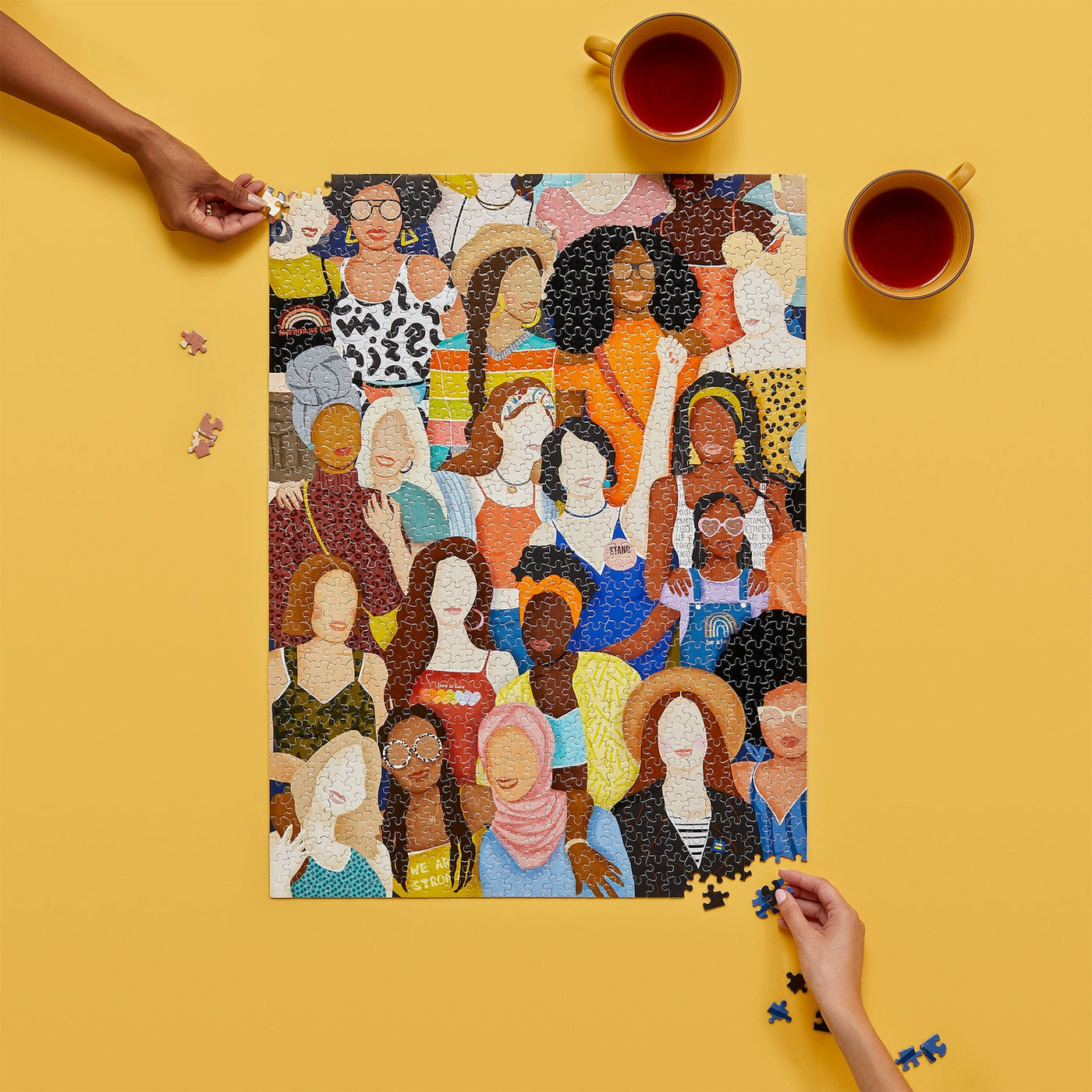 Together We Can | 1,000 Piece Jigsaw Puzzle WerkShoppe Puzzledly.