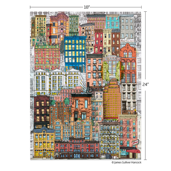City Life | 500 Piece Jigsaw Puzzle