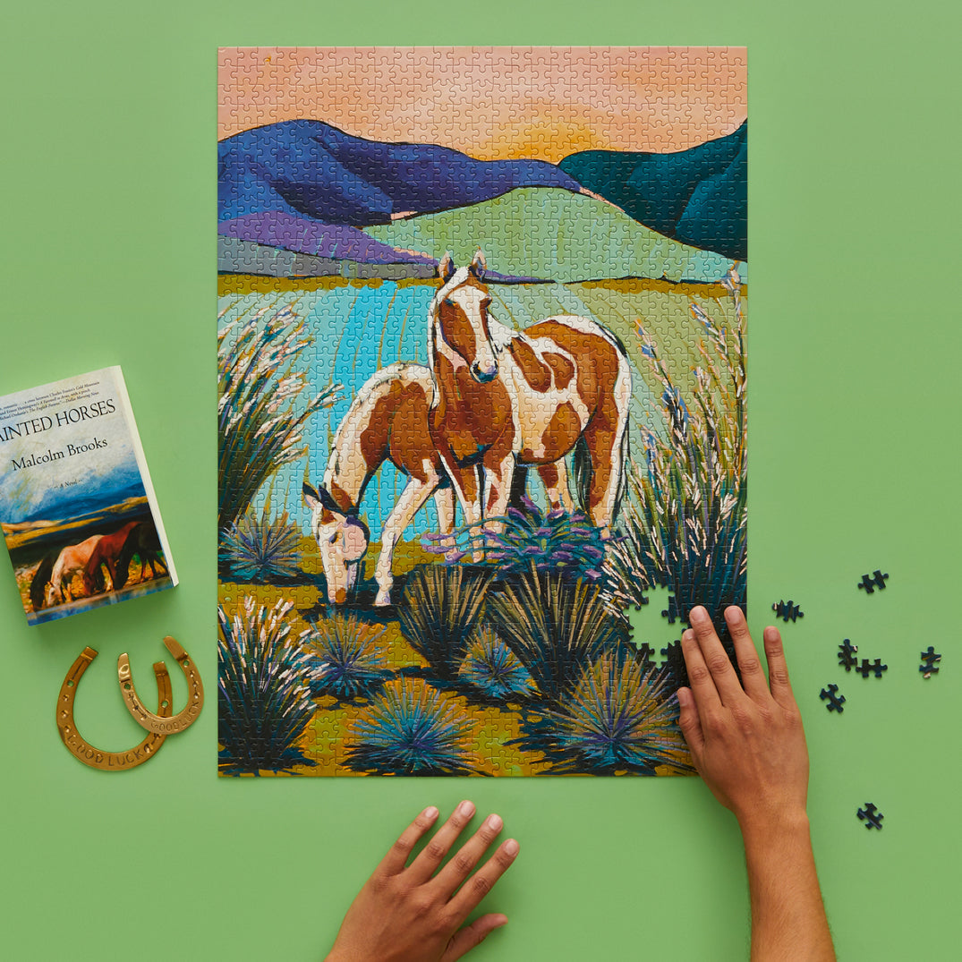 Painted Horses | 1,000 Piece Jigsaw Puzzle