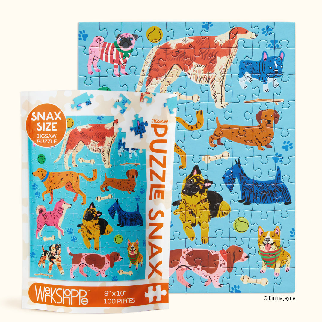 Pooches Playtime | 100 Piece Jigsaw Puzzle