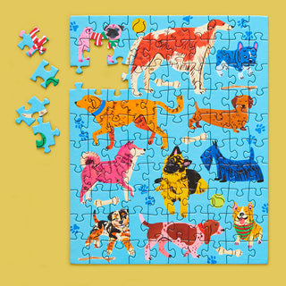 Pooches Playtime | 100 Piece Jigsaw Puzzle