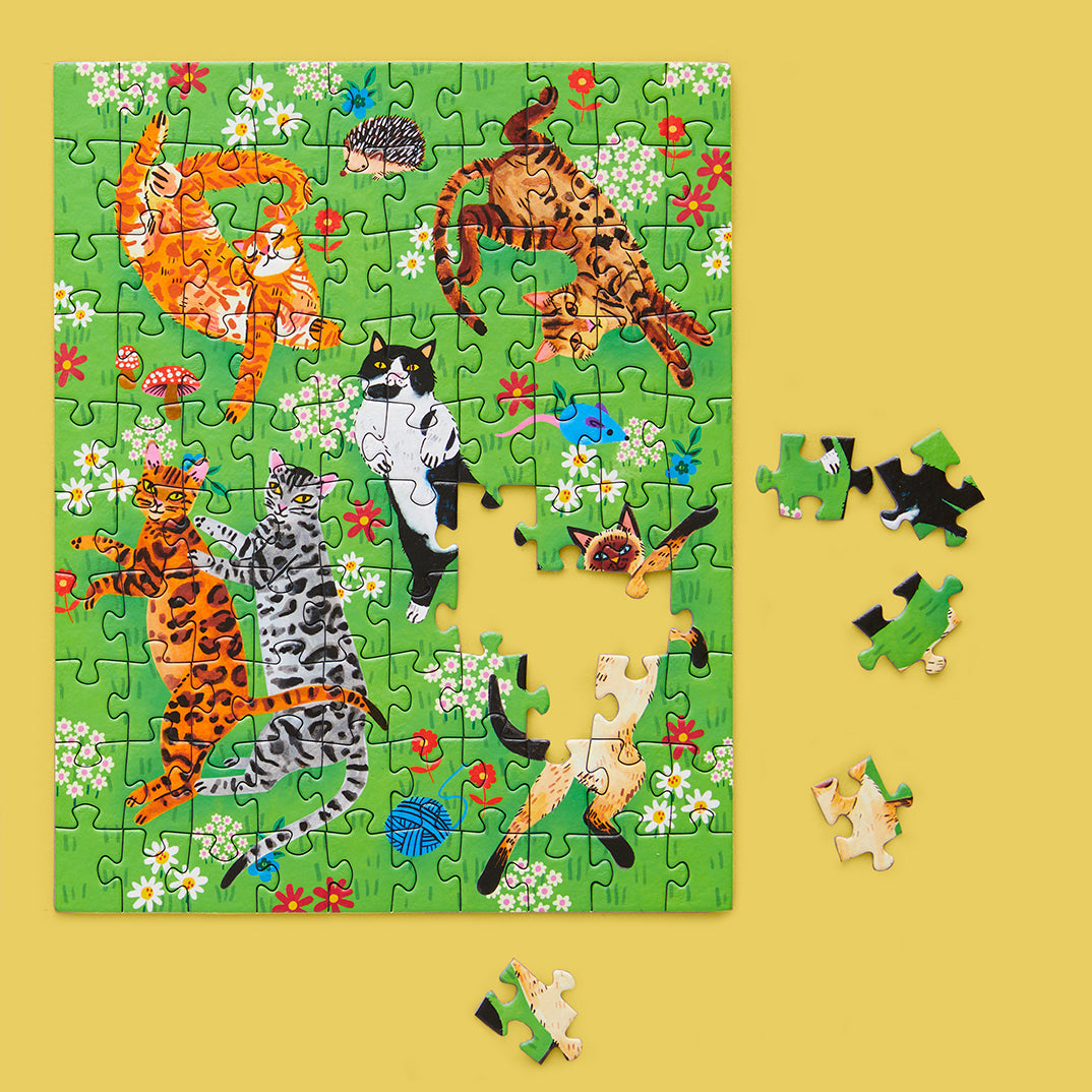 Cat Nap | 100 Piece Jigsaw Puzzle
