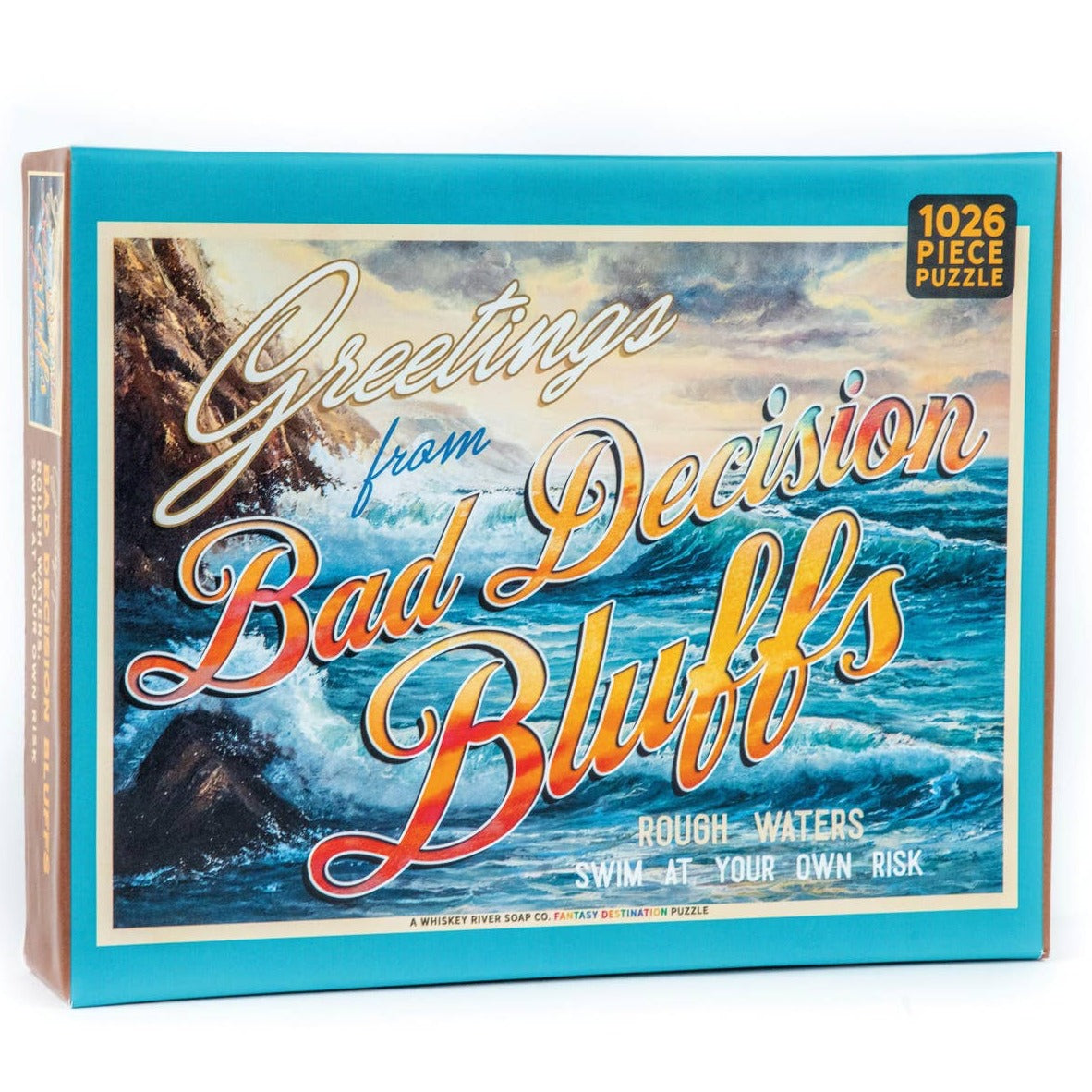 Greetings from Bad Decision Bluffs | 1,026 Piece Jigsaw Puzzle