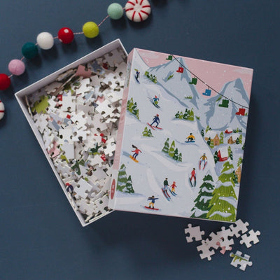 Snowy Slopes | 500 Piece Jigsaw Puzzle