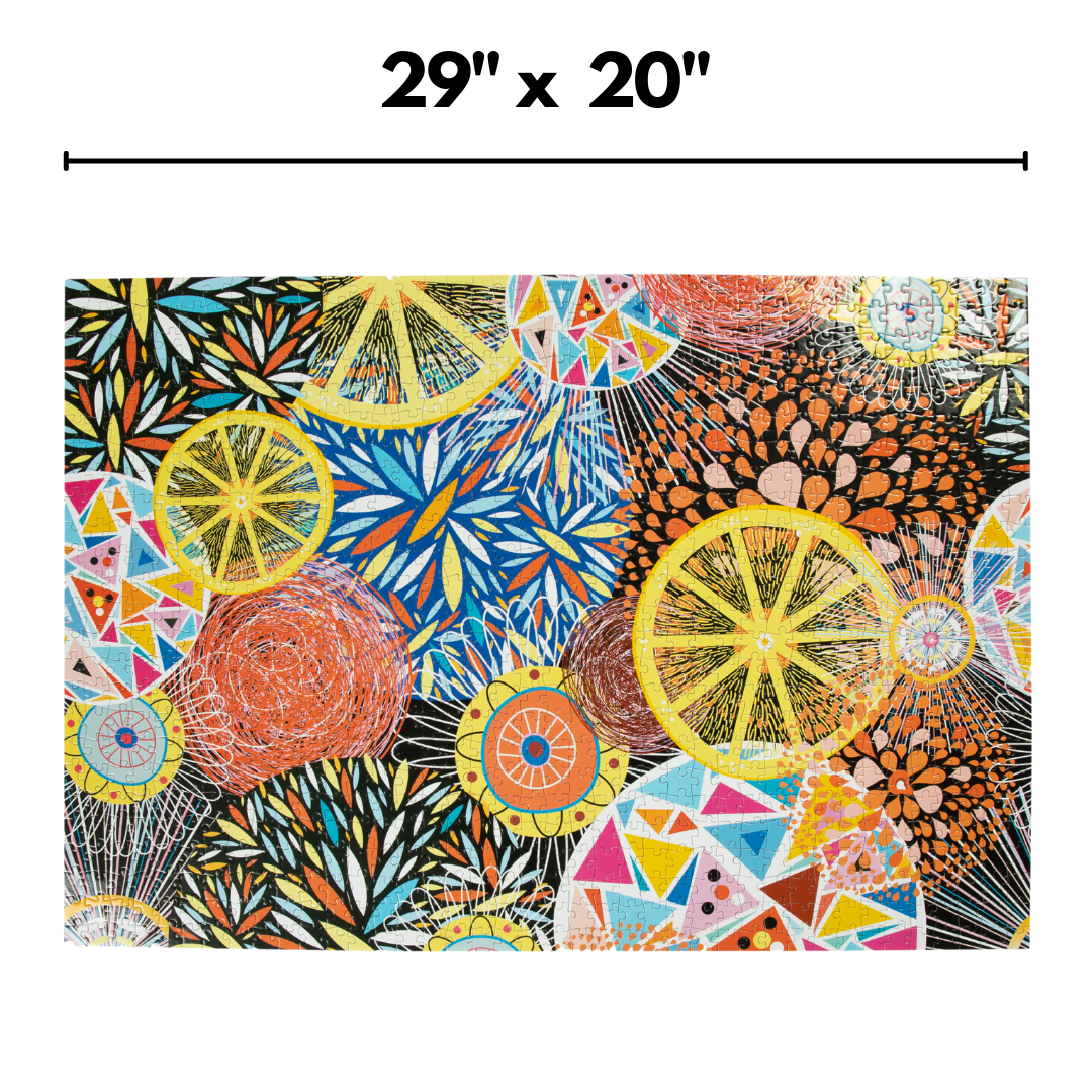Simply the Zest | 1,000 Piece Jigsaw Puzzle Puzzledly Puzzledly.