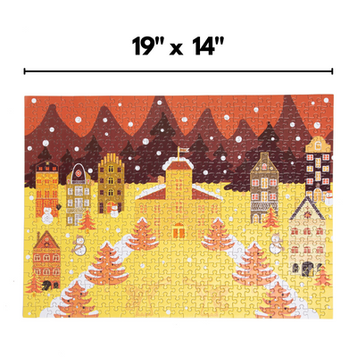 Snow Darn Cold | 500 Piece Jigsaw Puzzle Puzzledly Puzzledly.