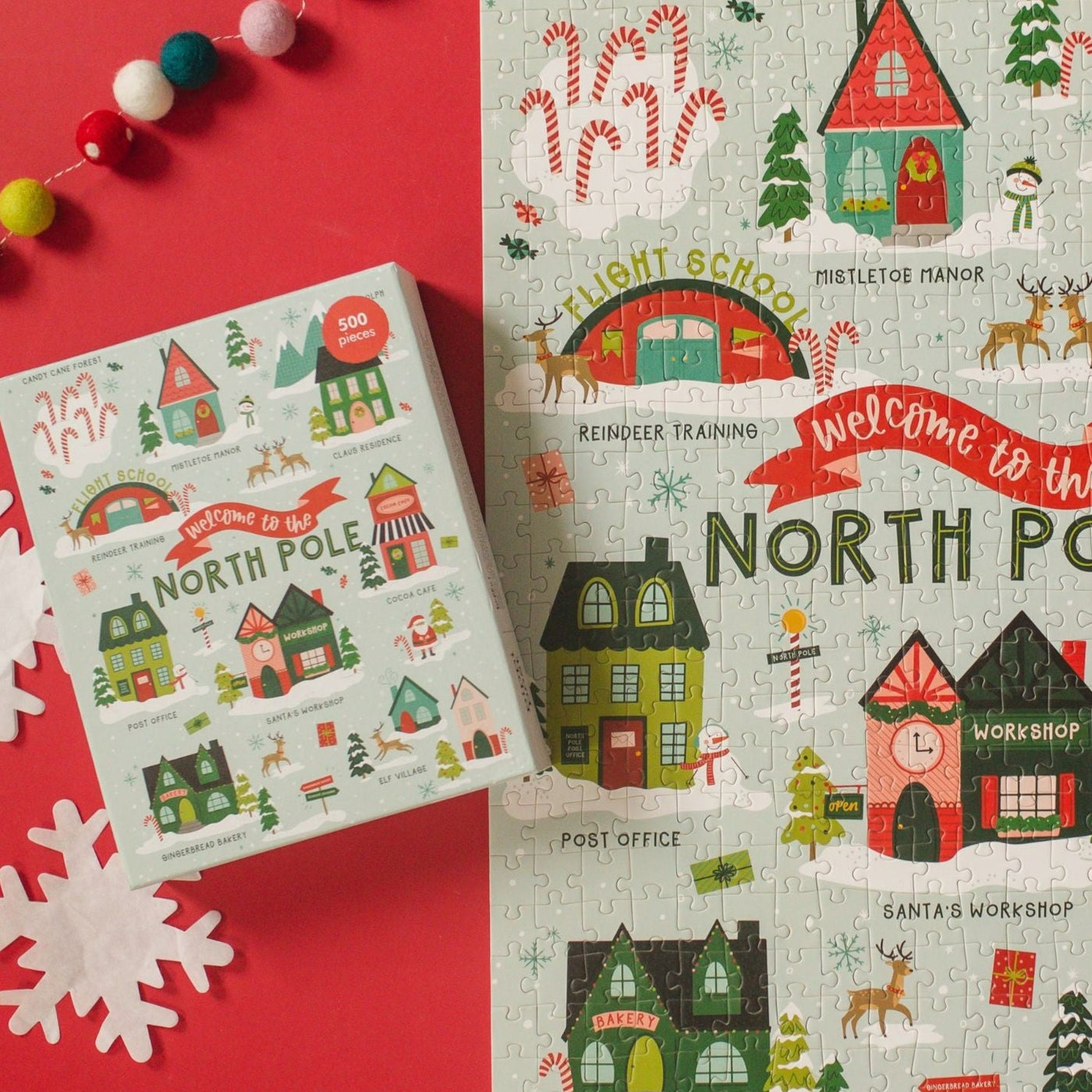 Welcome to the North Pole | 500 Piece Jigsaw Puzzle