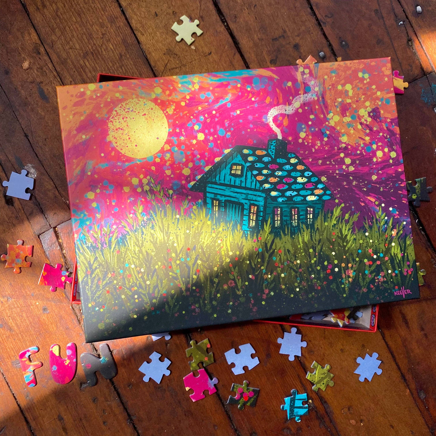 Keever Cabin | 500 Piece Jigsaw Puzzle