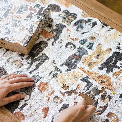 Furry Friends | 1,000 Piece Jigsaw Puzzle 1canoe2 Puzzledly.