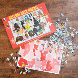 Celebri Cats | 1,000 Piece Jigsaw Puzzle