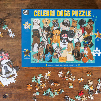 Celebri Dogs | 1,000 Piece Jigsaw Puzzle