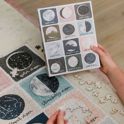 Painted Moons | 1,000 Piece Jigsaw Puzzle
