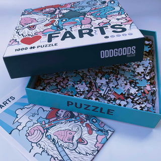 Heart Farts | 1,000 Piece Jigsaw Puzzle