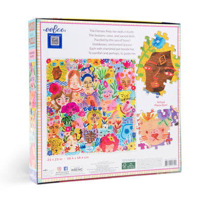 Goddesses and Pets | 1,000 Piece Jigsaw Puzzle