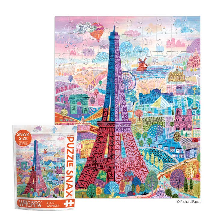 Paris Holiday | 100 Piece Jigsaw Puzzle
