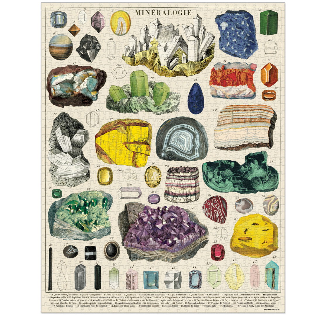 Mineralogy | 1,000 Piece Jigsaw Puzzle