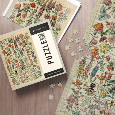 Adolphe Millot Flower | 1,000 Piece Jigsaw Puzzle