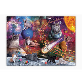 Galaxy Cats | 1,000 Piece Jigsaw Puzzle Fred Puzzledly.