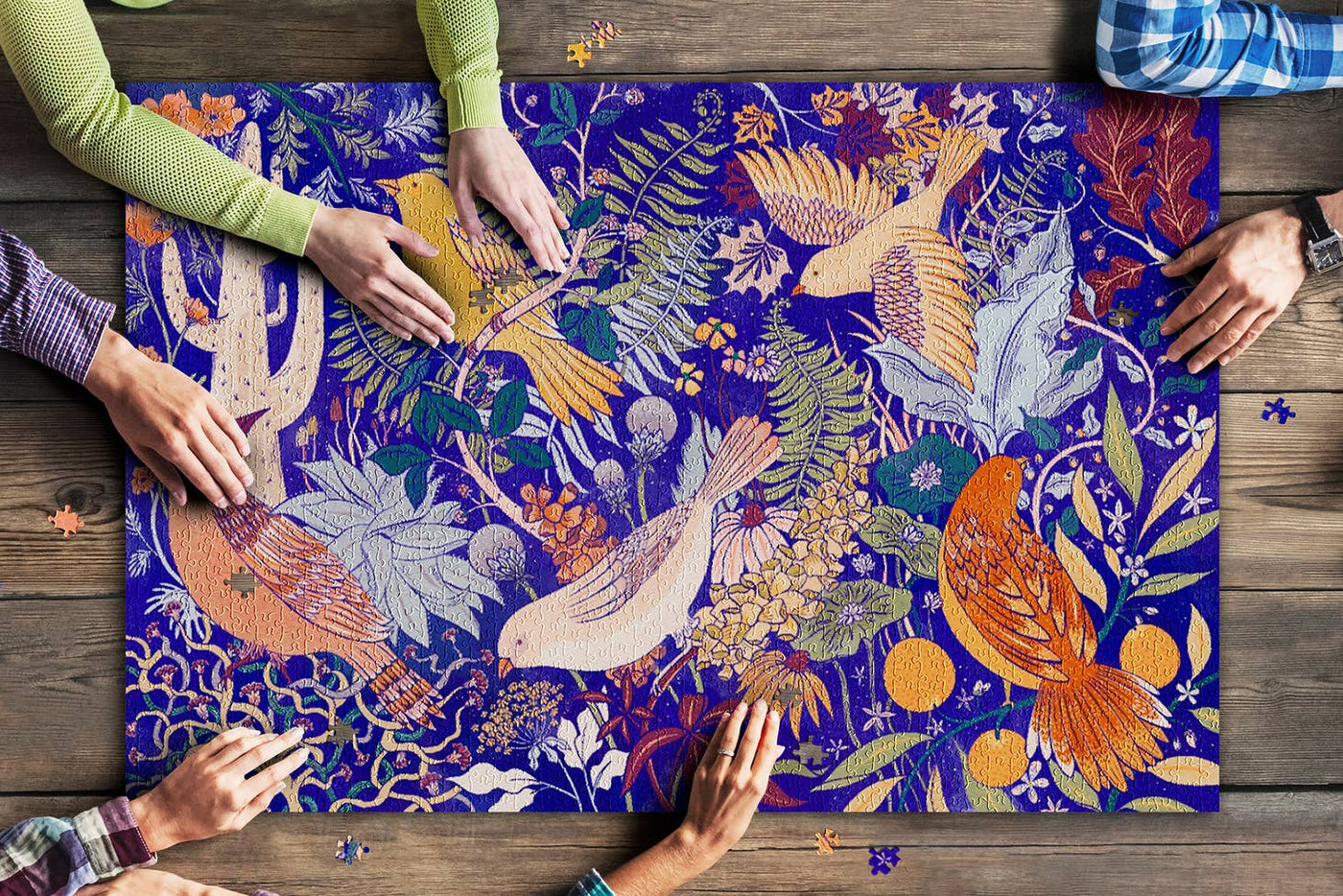 Birds & Blooms of North America | 1,000 Piece Jigsaw Puzzle