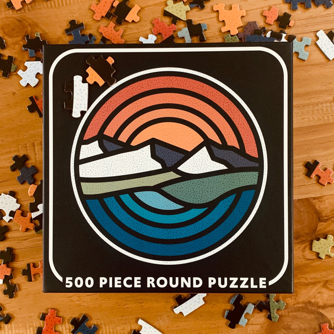 Circle Sunset | 500 Piece Jigsaw Puzzle
