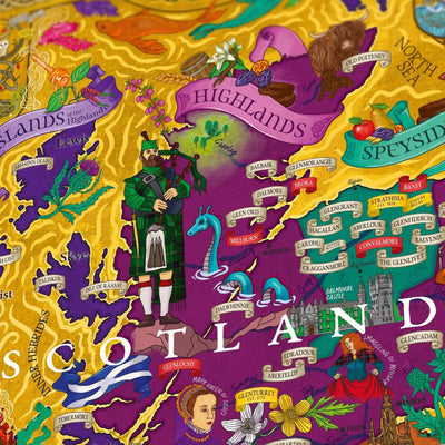 Scotland Whisky | 1,000 Piece Jigsaw Puzzle