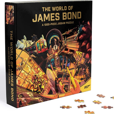 The World of James Bond | 1,000 Piece Jigsaw Puzzle
