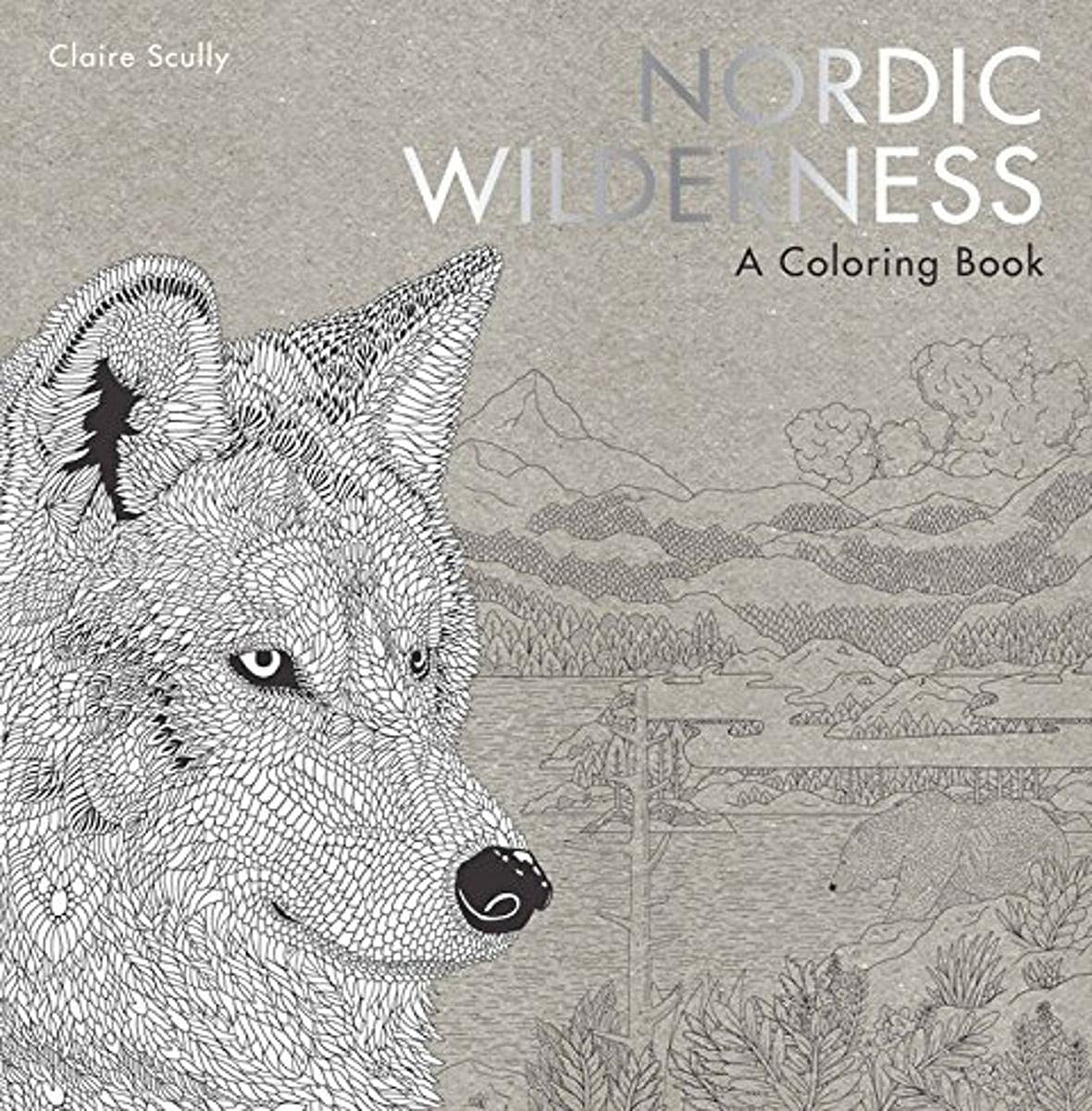 Nordic Wilderness | Coloring Book