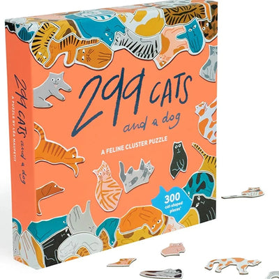 299 Cats (and a Dog) | 300 Piece Jigsaw Puzzle