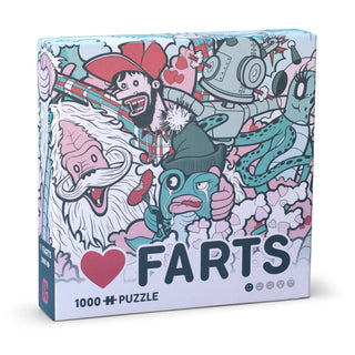 Heart Farts | 1,000 Piece Jigsaw Puzzle