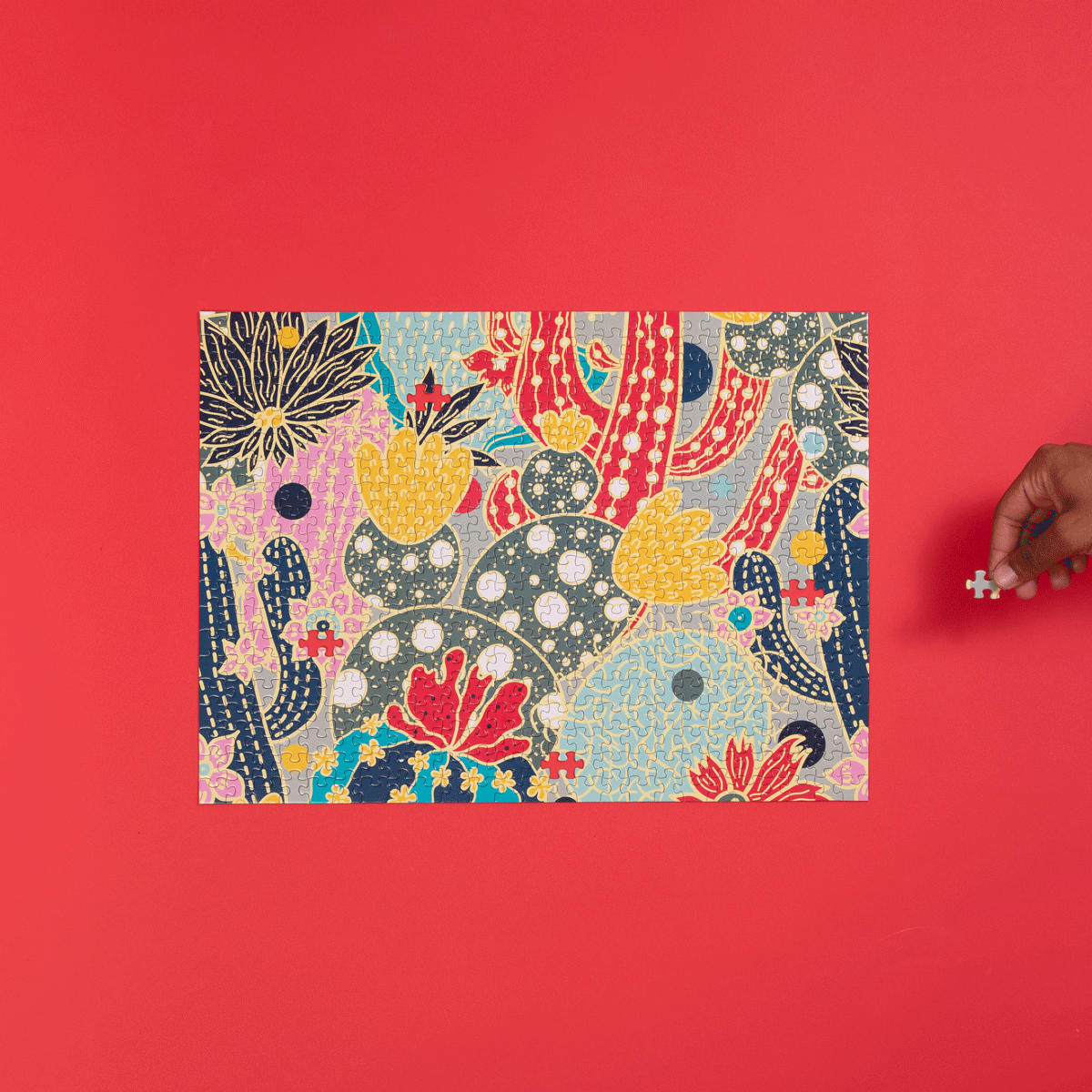 Pretty Fly For A Cacti | 500 Piece Jigsaw Puzzle Puzzledly Puzzledly.