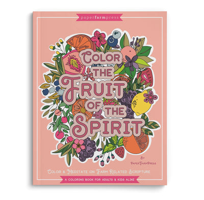 Color the Fruit of the Spirit Coloring Book