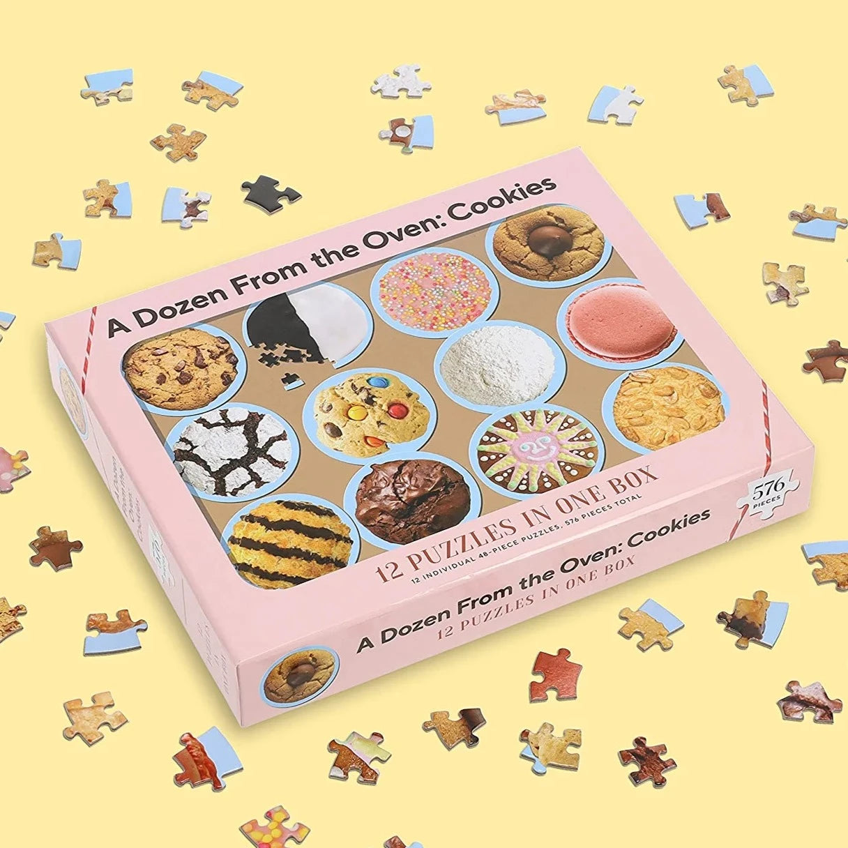 A Dozen from The Oven: Cookies! | 12 (Twelve) 48 Piece Jigsaw Puzzles