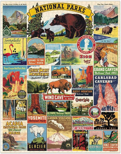 National Parks | 1,000 Piece Jigsaw Puzzle