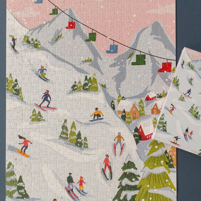 Snowy Slopes | 500 Piece Jigsaw Puzzle