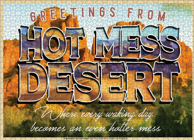 Greetings from the Hot Mess Desert | 1,026 Piece Jigsaw Puzzle