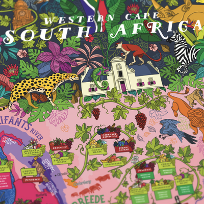 South Africa Wine | 1,000 Piece Jigsaw Puzzle