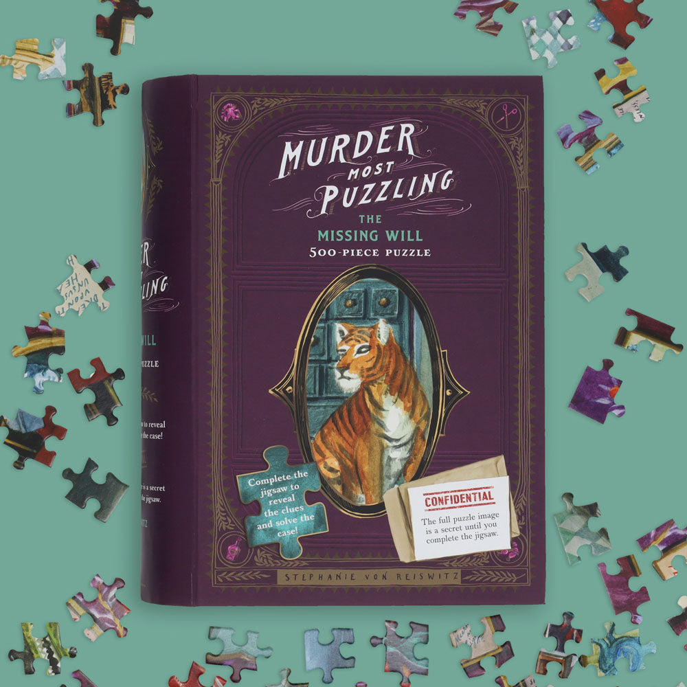 Murder Most Puzzling: The Missing Will | 500 Piece Jigsaw Puzzle