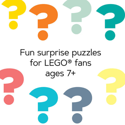 LEGO Mystery Minifigure (Blue Edition) | 126 Piece Jigsaw Puzzle