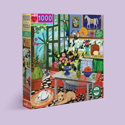 Green Kitchen | 1000 Piece Puzzle