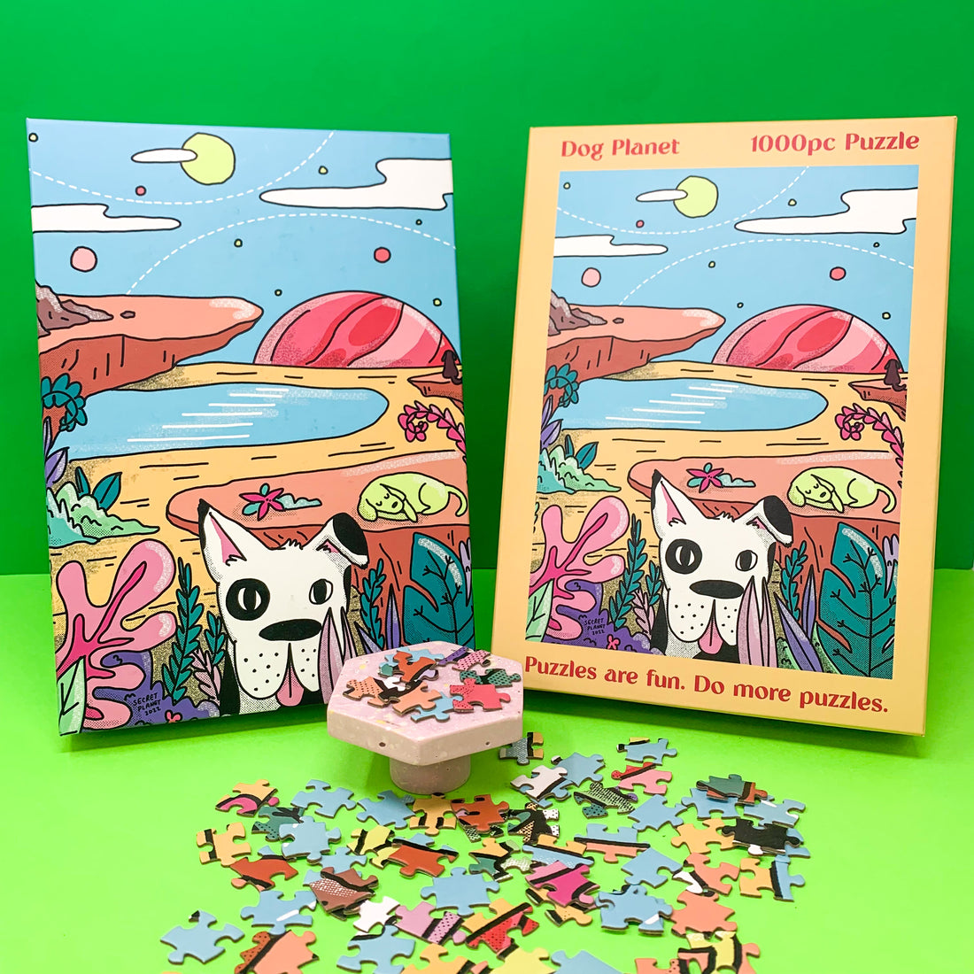 Dog Planet | 1,000 Piece Jigsaw Puzzle