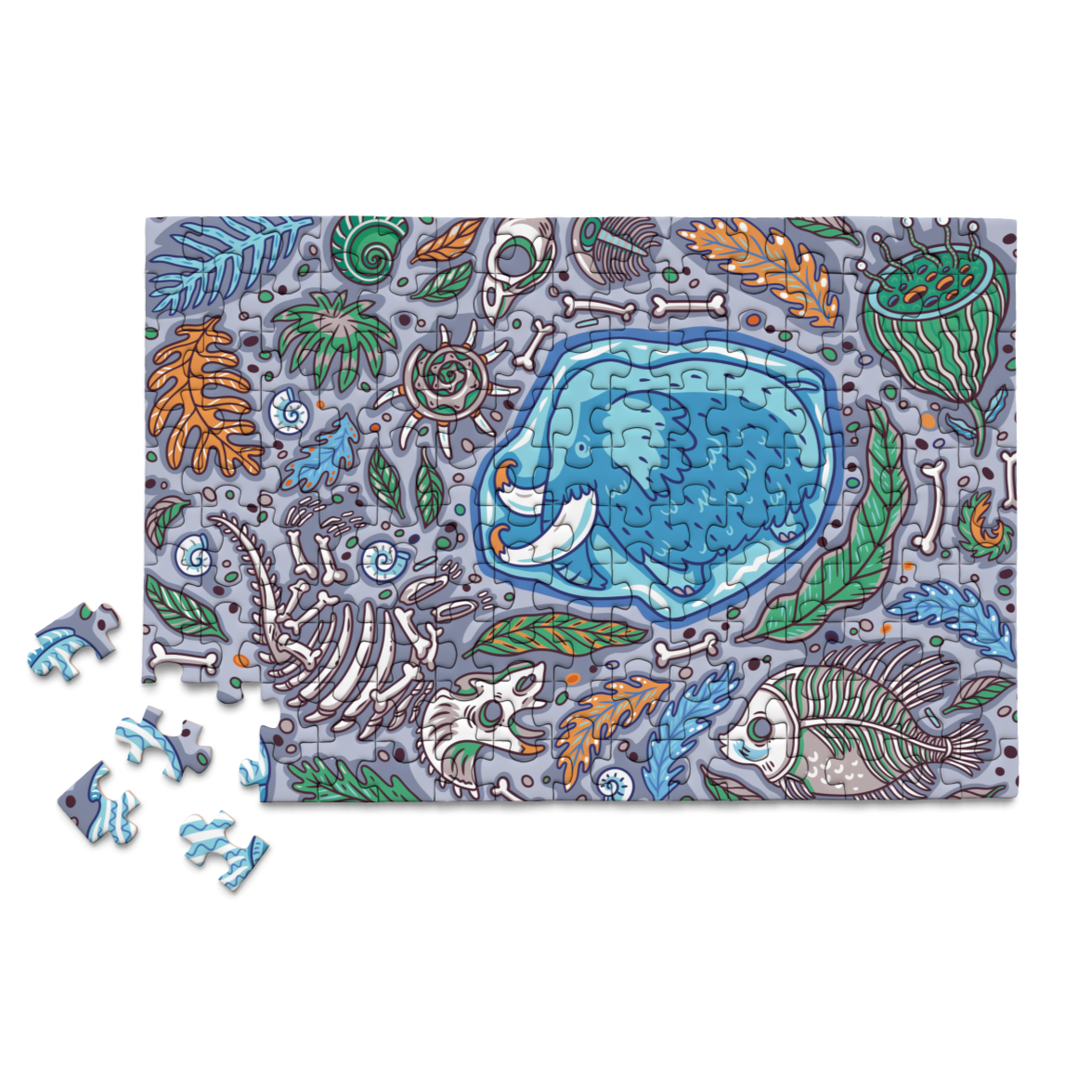 Mammoth Fun | 150 Piece Jigsaw Puzzle