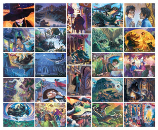Harry Potter Advent Calendar | 24 100 Piece Jigsaw Puzzles