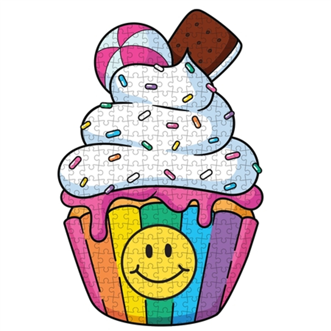 Cupcake Totally Chill | 265 Piece Jigsaw Puzzle
