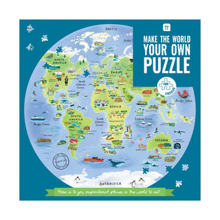 World Map Circular Puzzle | 1,000 Piece Jigsaw Puzzle Pick Me Up Puzzle Puzzledly.