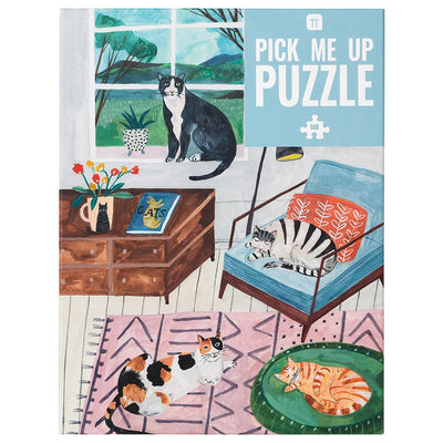 Cat Puzzle | 500 Piece Jigsaw Puzzle Pick Me Up Puzzle Puzzledly.