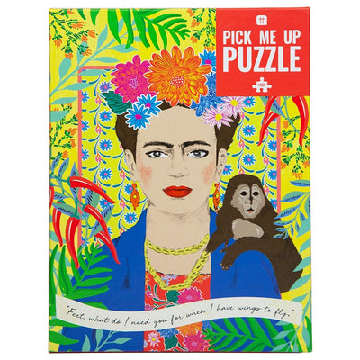 Frida Kahlo Puzzle | 1,000 Piece Jigsaw Puzzle Pick Me Up Puzzle Puzzledly.